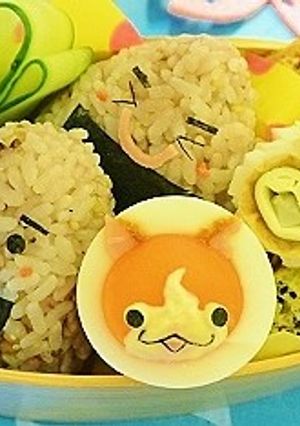 妖怪ウォッチジバニャンゆで卵♪-レシピのメイン写真