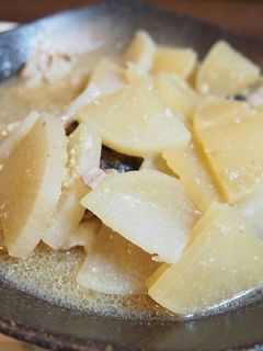 大根と豚肉の味噌煮-レシピのメイン写真
