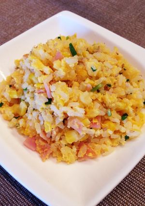 レンジで4分☆パラパラ炒飯!お弁当にも☆-レシピのメイン写真