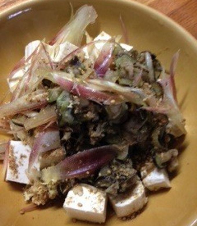 なすと豆腐のおかずにもなるサラダ☆-レシピのメイン写真