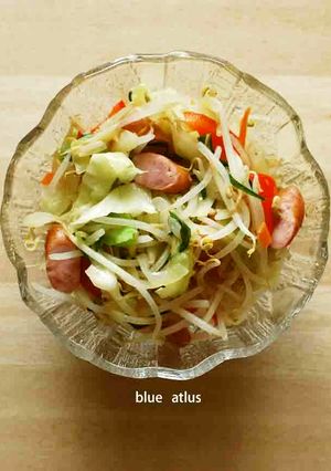 一人暮らしの休日の野菜炒め-レシピのメイン写真