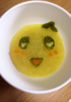 ふなっしー♡離乳食☆ハーフバースデーにも-レシピのメイン写真