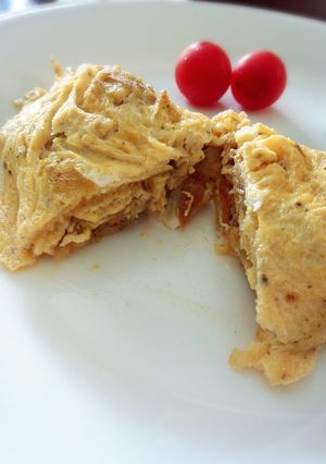朝食やランチに…簡単ポテトオムレツ♪-レシピのメイン写真