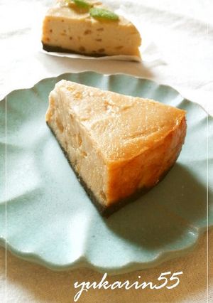 お豆腐のレモンチ−ズケ−キ風　-レシピのメイン写真