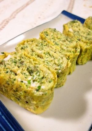 「栄養満点ふりかけ」で卵焼き-レシピのメイン写真
