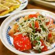 トマトとしらすの簡単サラダ