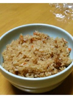 シーチキンときのこの炊き込みご飯-レシピのメイン写真