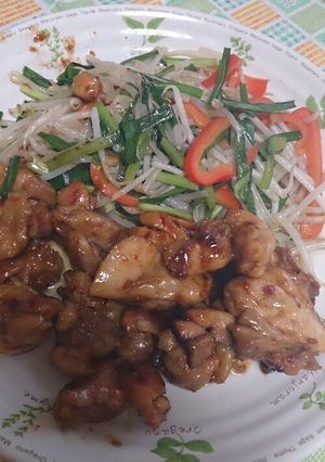 鶏モモ肉のガーリックバター照り焼き-レシピのメイン写真