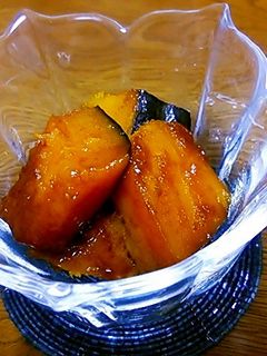 かぼちゃシナモンの蜜煮♥-レシピのメイン写真