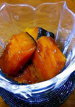 かぼちゃシナモンの蜜煮♥-レシピのメイン写真