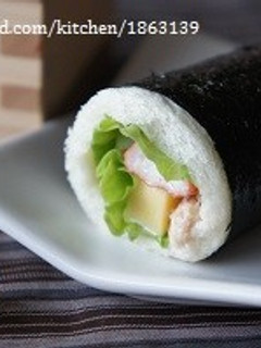 節分に♪パンで!!恵方巻サンド-レシピのメイン写真