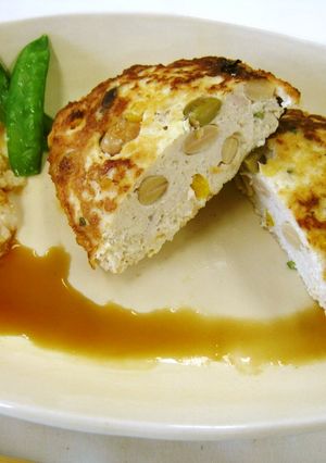 まめまめ豆腐ハンバーグ-レシピのメイン写真