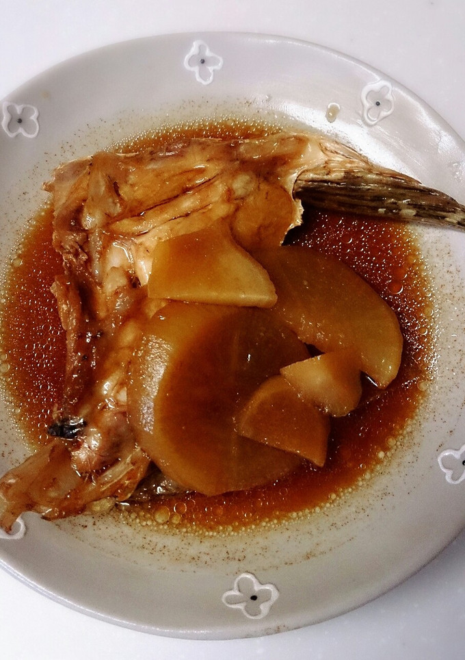 簡単〜♪本格料亭の味～♪ぶりアラの煮付-レシピのメイン写真