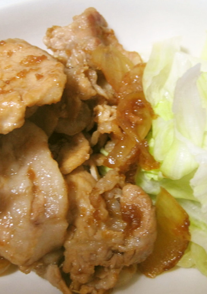 タレまでうまい！！簡単に豚肉の生姜焼き！-レシピのメイン写真