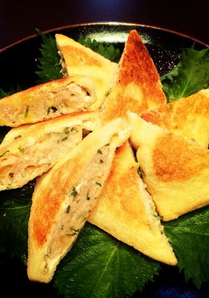 鶏胸ミンチの簡単チーズいなり焼き-レシピのメイン写真