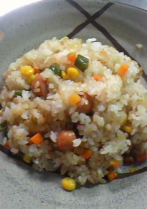 カラフル野菜炒飯-レシピのメイン写真