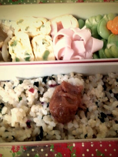 とある日のお弁当-レシピのメイン写真