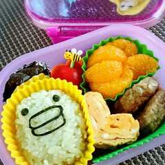 รูปของ キャラ弁★たまごっち簡単くちぱっち★