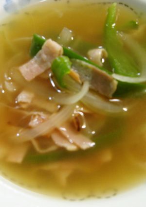ベーコンと野菜のコンソメスープ-レシピのメイン写真