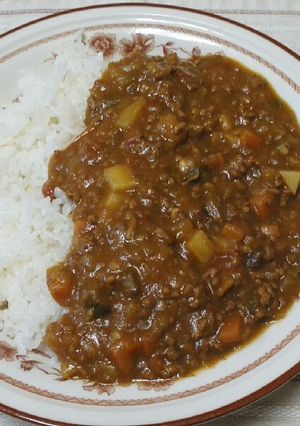 野菜たっぷりひき肉カレー-レシピのメイン写真
