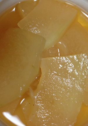 とうがんでなんちゃってリンゴ-レシピのメイン写真
