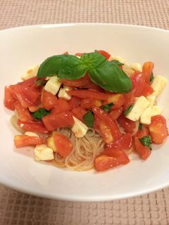 夏はこれ!冷製塩レモンパスタ-レシピのメイン写真