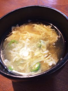 オクラと卵のお味噌汁-レシピのメイン写真