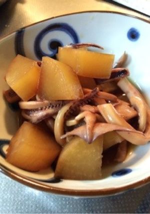 イカ大根煮-レシピのメイン写真