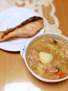 入れるだけ*野菜たっぷりスープ-レシピのメイン写真