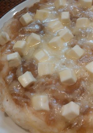 ふっくら・モチモチ★炊飯器でデザートピザ-レシピのメイン写真