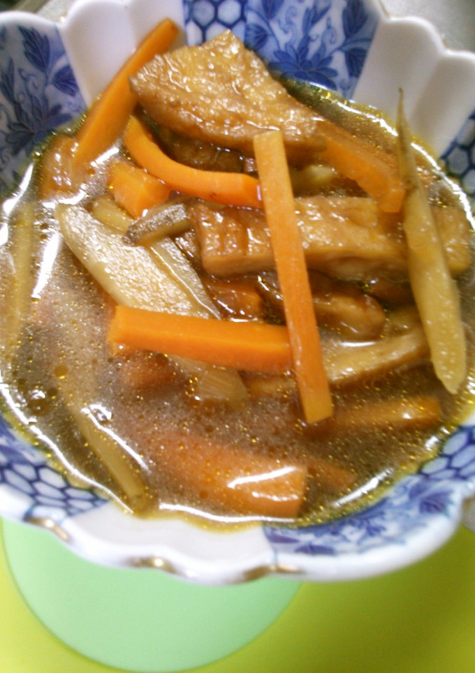 簡単 ごぼう 人参 さつま揚げの 煮物＊-レシピのメイン写真