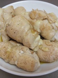 鶏ササミでとろーりチーズ巻き-レシピのメイン写真