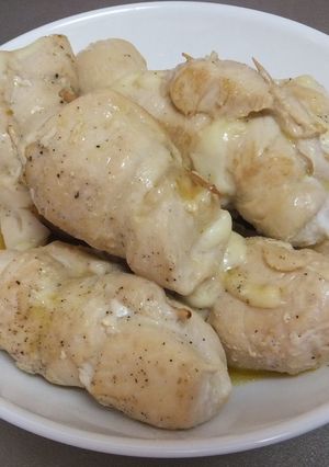 鶏ササミでとろーりチーズ巻き-レシピのメイン写真
