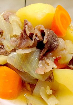 ダシの効いた簡単肉じゃが-レシピのメイン写真