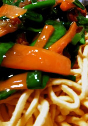 実力満点！限界あり麺「油通し」焼きそば-レシピのメイン写真