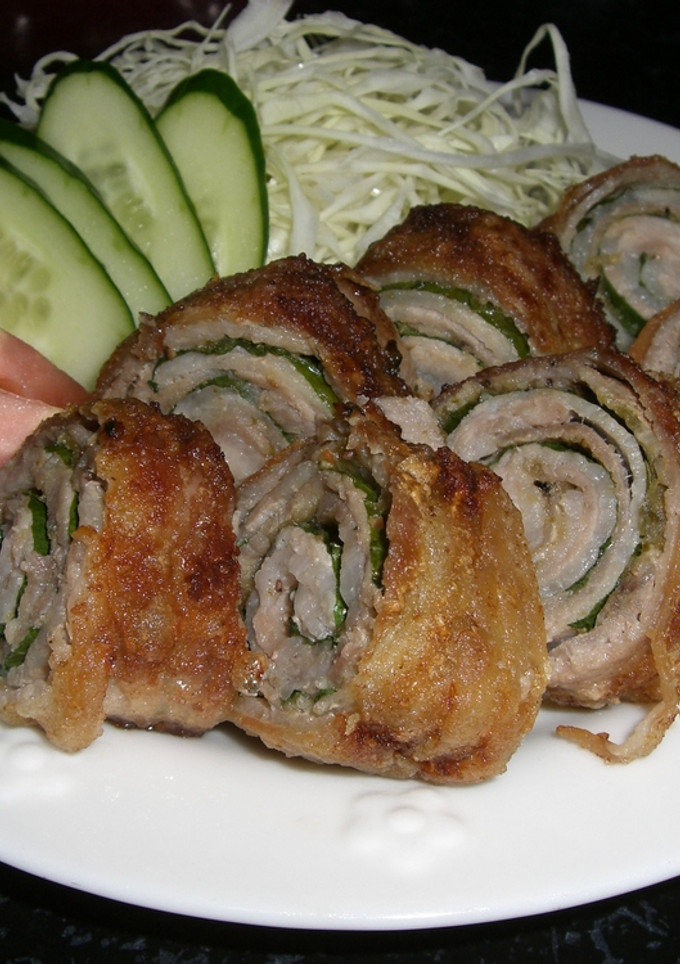 豚肉のしそ巻き（柚子胡椒風味）-レシピのメイン写真