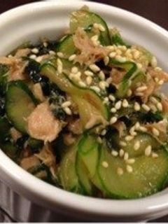 きゅうりとツナの酢の物★-レシピのメイン写真