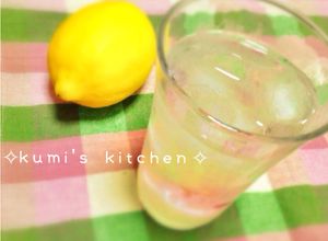 30秒で完成♡ハチミツレモンドリンク♡-レシピのメイン写真