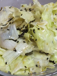 レタスのポン酢・塩昆布あえサラダ-レシピのメイン写真