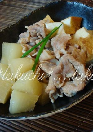 豚肉と大根の味噌にんにく煮込み-レシピのメイン写真