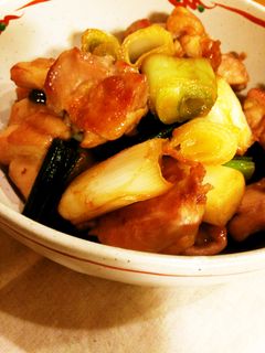 鶏肉と長ネギの炒め物-レシピのメイン写真