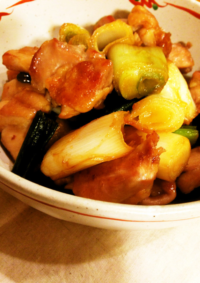 鶏肉と長ネギの炒め物-レシピのメイン写真