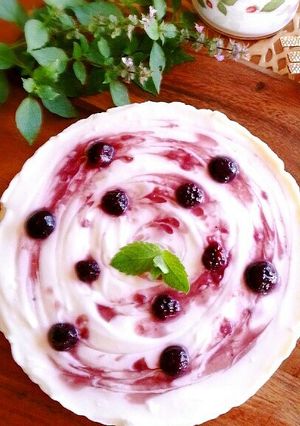 ミックスベリーdeヨーグルトケーキ☆-レシピのメイン写真