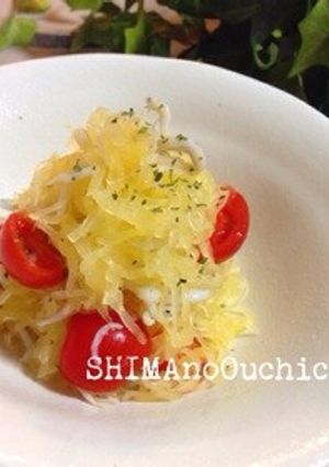 塩レモンdeそうめん南瓜とジャコのマリネ-レシピのメイン写真