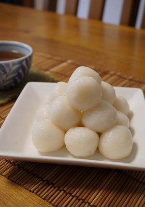 十五夜に☆お月見だんご(白玉だんご)-レシピのメイン写真