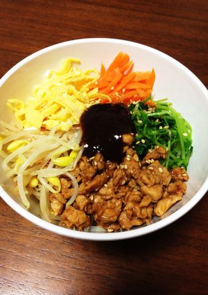 簡単☆我が家のビビンバ丼-レシピのメイン写真