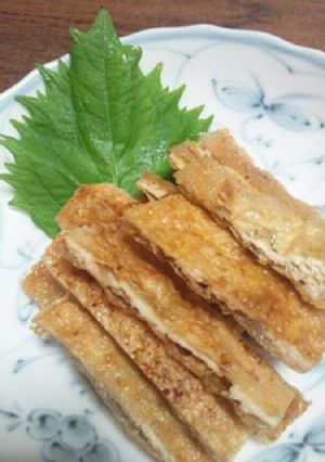 うす揚げのカリカリ焼き-レシピのメイン写真