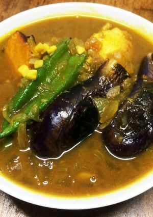 一人分のスープカレーもどき-レシピのメイン写真