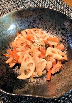きんぴら風鶏肉炒め-レシピのメイン写真