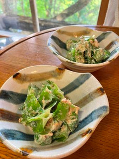 四角豆とオクラのかつおマヨ和え-レシピのメイン写真
